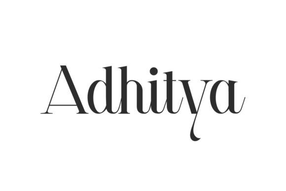 Adhitya Font Review: Elegance for Modern Campaigns