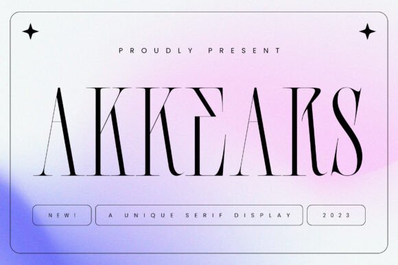 Akkears: A Serif Font That Gave My Bakery a Consistent Brand Look