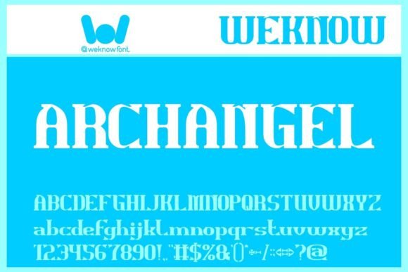 Archangel: A Serif Display Font for Modern Web Design