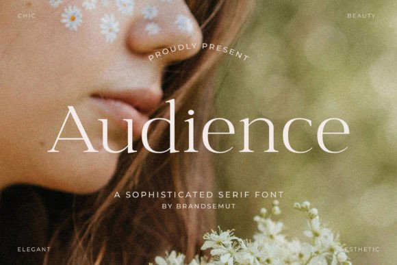 Audience: A Sophisticated Serif Font for Editorial Design