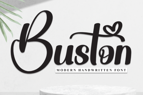 Buston: A Script Amp Font Worth Adding to Your Kit