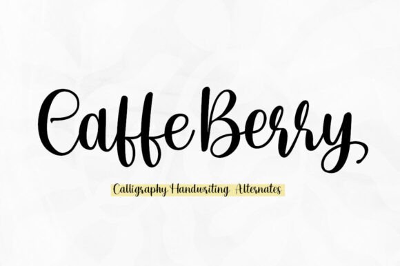 Cafeberry Font: Handwritten Web Typography for Digital Brands