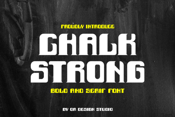 Chalk Strong Font Review: A Bold Display Serif for Authentic Branding
