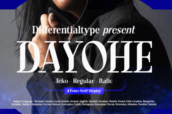 Dayohe: A Serif Font That Elevates Every Craft Project