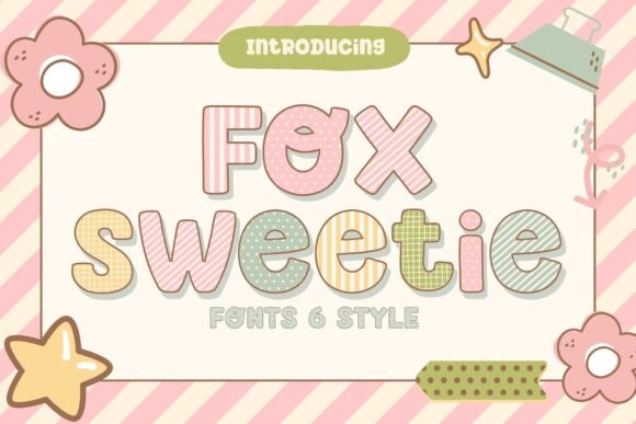 Fox Sweetie Font: A Playful Typeface for Handmade Products