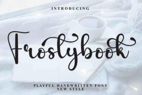Frostybook: A Handwritten Display Font That Warms a Brand