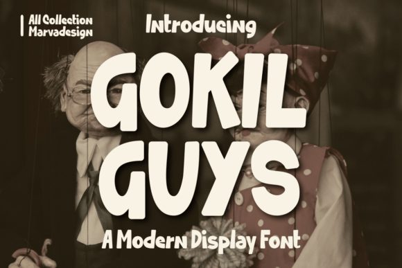 Gokil Guys Font Review: A Bold Display Typeface for Brands