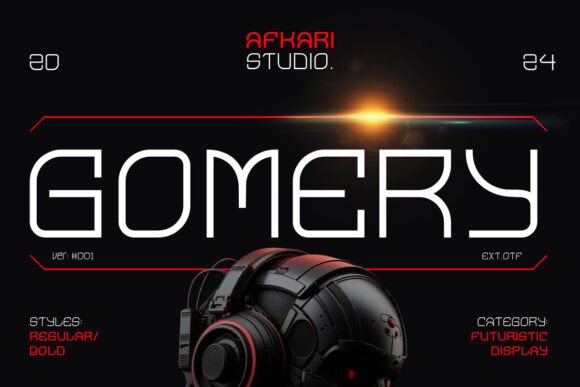 Gomery: A Modern Sans Serif Display Font for Digital Brands