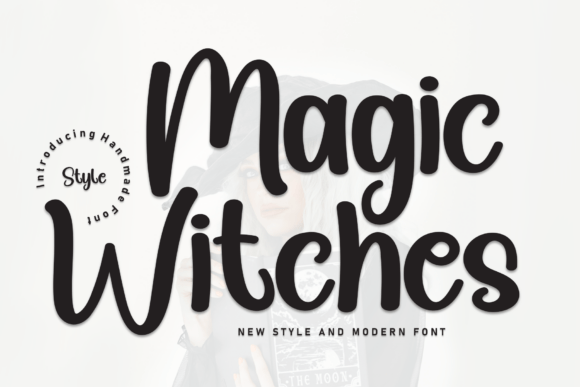 Magic Witches Font Review: A Handwritten Typeface for Editorial Charm