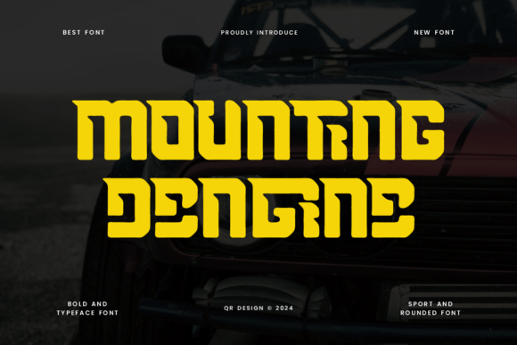 Mounting Dengine: A Font That Speaks Volumes