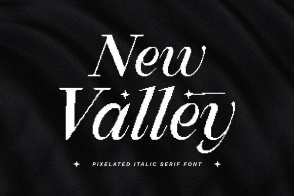 New Valley Font Review: A Retro Pixelate Serif for Modern Branding