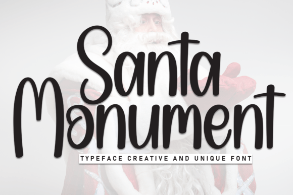 Santa Monument Font Review: A Handwritten Typeface for Brand Storytelling