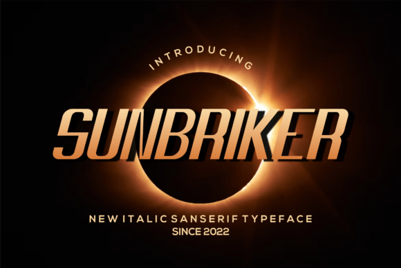 Sunbriker: The Display Font That Makes Your Brand Look Polished