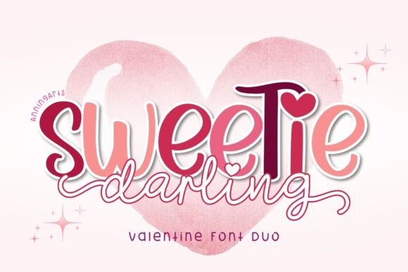 Sweetie Darling Duo: A Playful Font for Brand Love