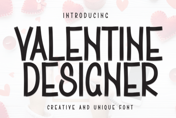 Valentine Designer: A Font That Adds Heart to Your Brand