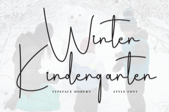 Winter Kindergarten Font: A Web Designer’s Honest Take on Handwritten Warmth